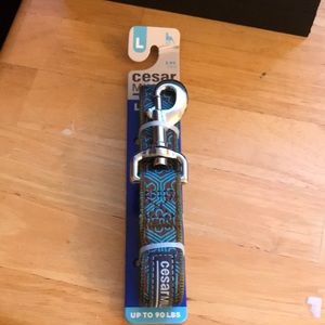 Cesar Milan Dog Leash, size large, new with tags